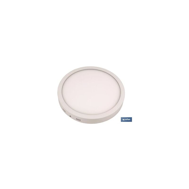 foto del prodotto downlight di superficie bianco 30w 300 mm