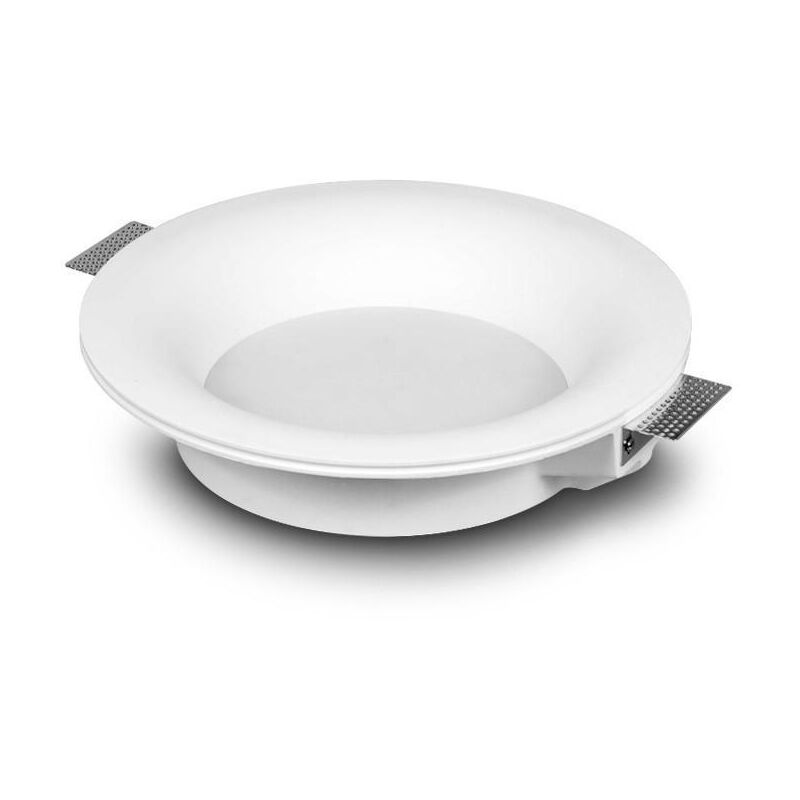 foto del prodotto downlight integrazione cartongesso led circolare 18w foro 333 mm ugr17 2700k bianco caldo