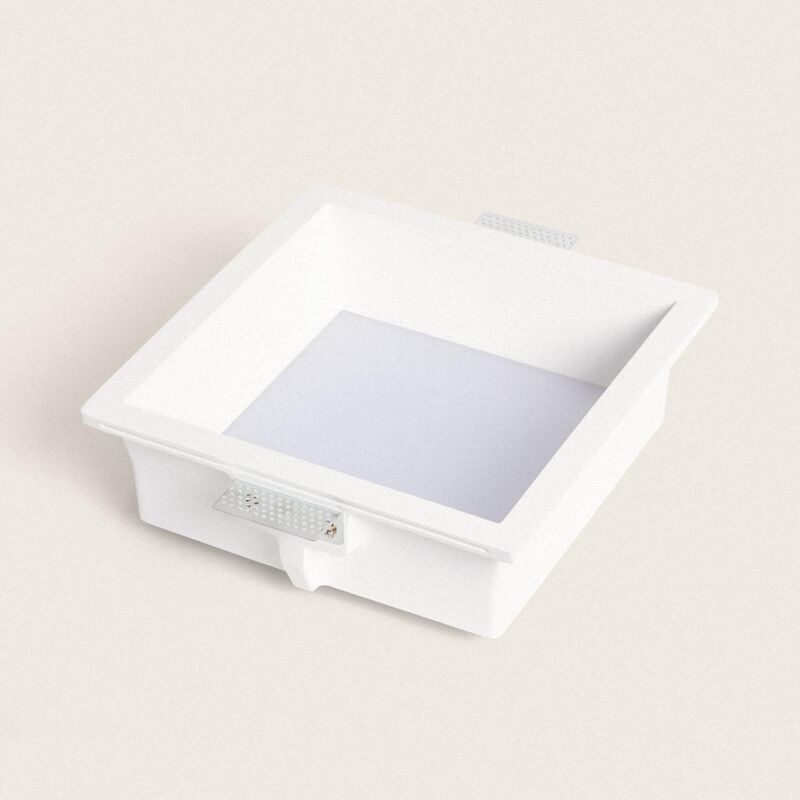 foto del prodotto downlight integrazione cartongesso quadrato18w foro 283x283 mm ugr17 2700k bianco caldo