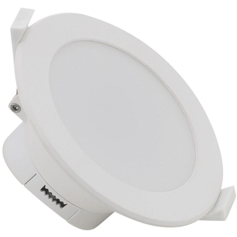 foto del prodotto downlight led 10w circolare bagno ip44 foro 88 mm bianco caldo 2700k