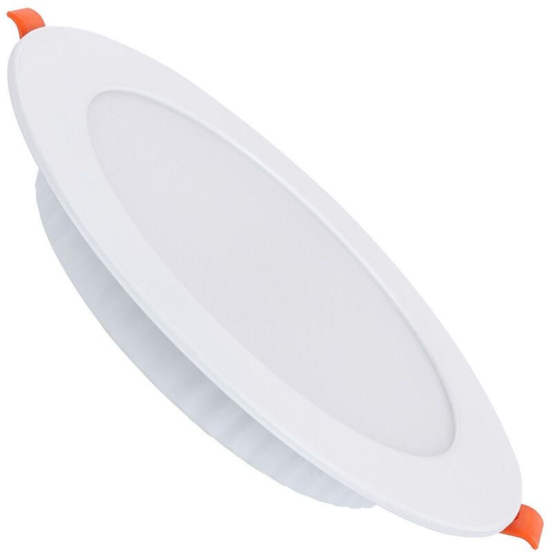 foto del prodotto downlight led 12w regolabile circolare slim foro 140 mm bianco freddo 5000k