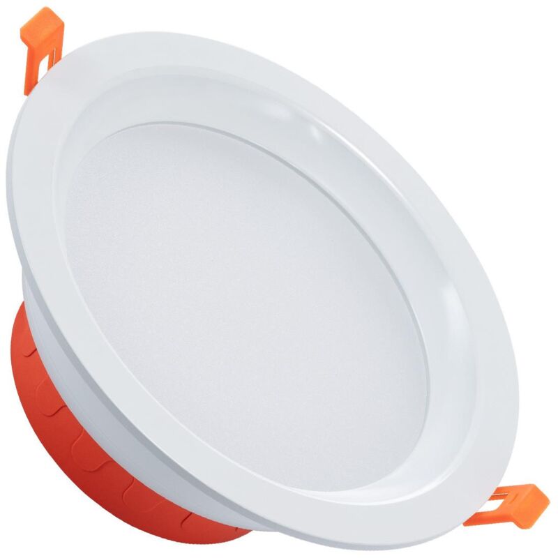 foto del prodotto downlight led 16w circolare lux cri90 foro 165mm ip44 bianco naturale no flicker 4000k
