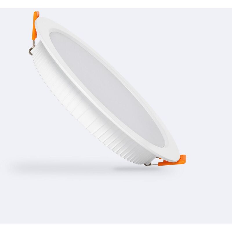 foto del prodotto downlight led 18w circolare chip osram aero 110 lm w lifud foro 150 mm 2700k bianco caldo