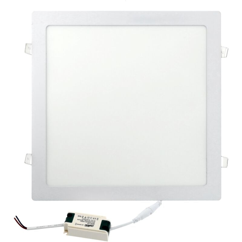 foto del prodotto downlight led 24w 6000k square embartra blanco downlight led jandei