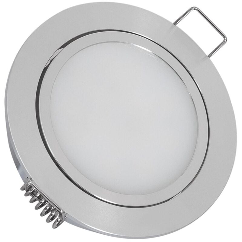 foto del prodotto downlight led 3w 12v dc circolare mobilia foro 67 mm indirizzabile bianco naturale 4000k