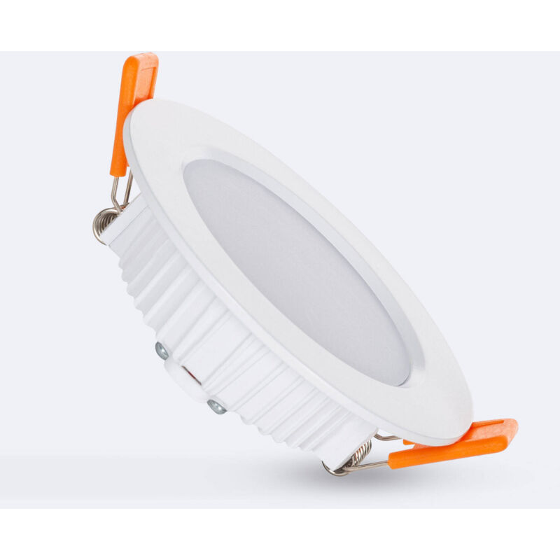 foto del prodotto downlight led 6w circolare aero 110 lm w lifud foro 80 mm bianco caldo 2700k