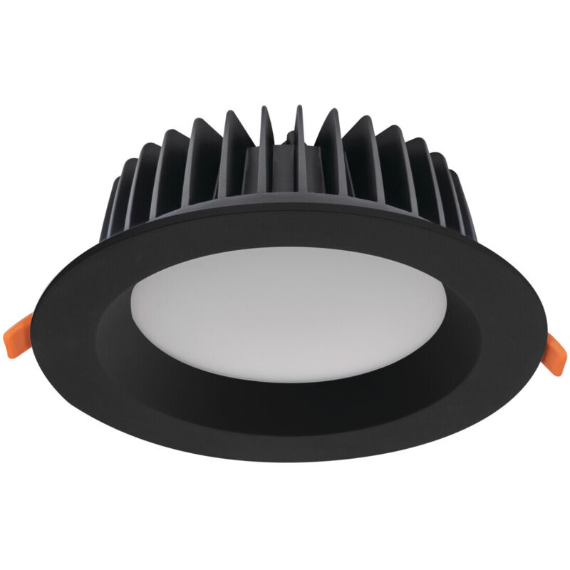 foto del prodotto downlight led incorporato 40 40w 3800lm ip44 230mm nero