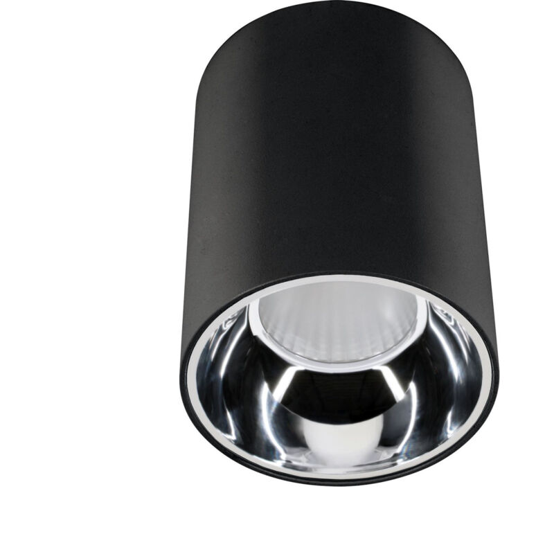 foto del prodotto downlight led mafed 20w 1800lm 4000k ip44 nero 94x94x125mm