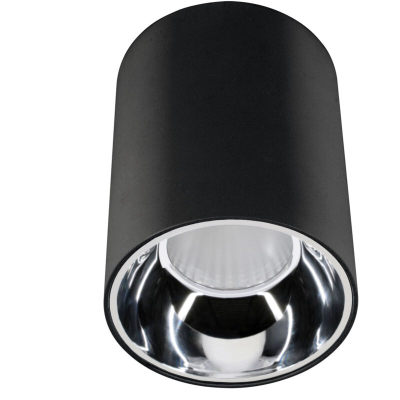foto del prodotto downlight led mafed nt 30w 2820lm 4000k ip44 nero 114x114x160mm
