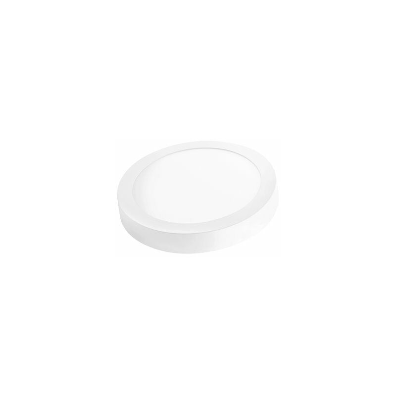 foto del prodotto downlight led matel tondo superficie bianca 18w chip samsung luce fredda