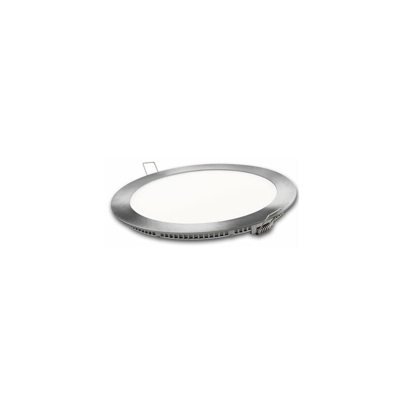 foto del prodotto downlight led neutro tondo argento matel da 3w