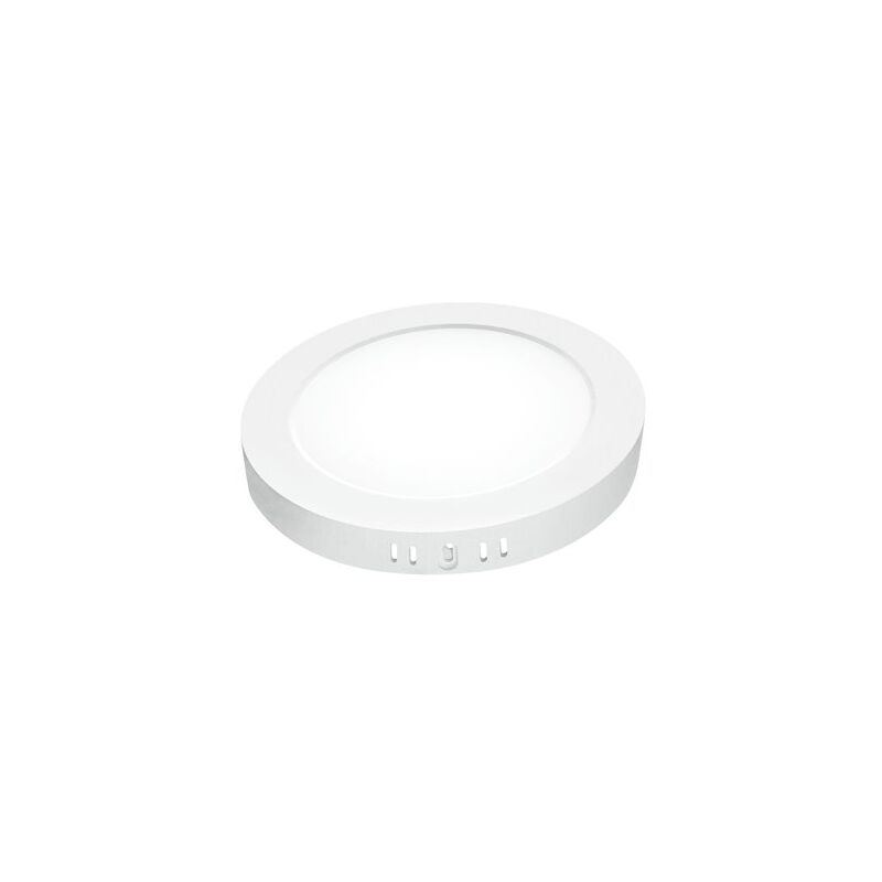 foto del prodotto downlight led pc superficie rotonda bianca 24w neutro matel