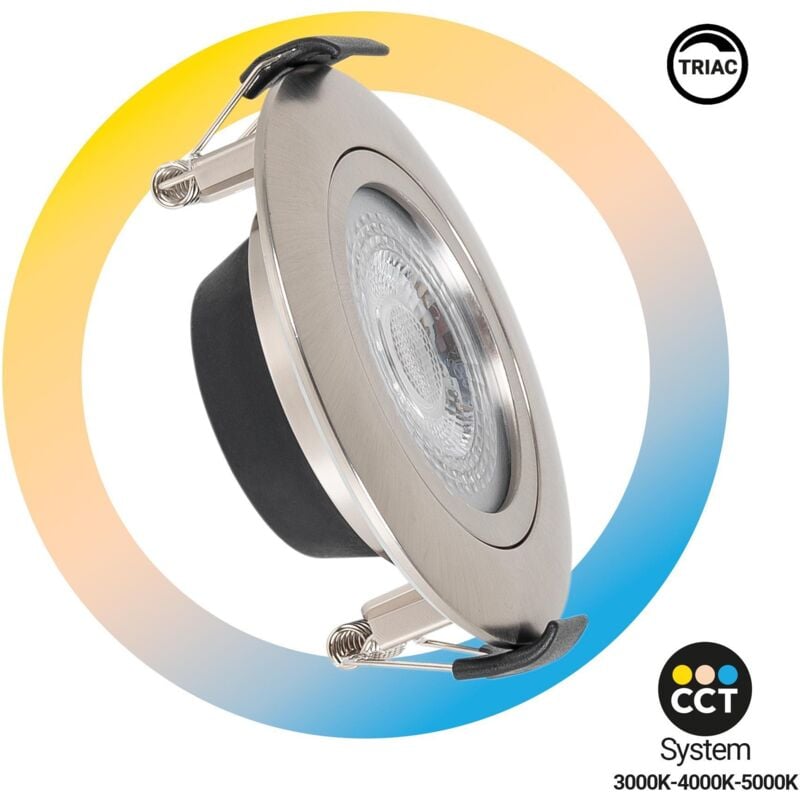 foto del prodotto downlight led per interni 7w cct dimmerabile triac 630lm