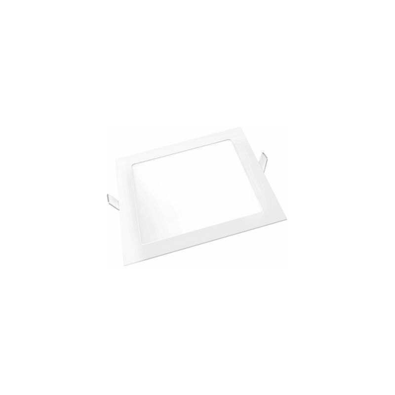 foto del prodotto downlight led quadrato bianco matel 18w chip samsung luce neutra