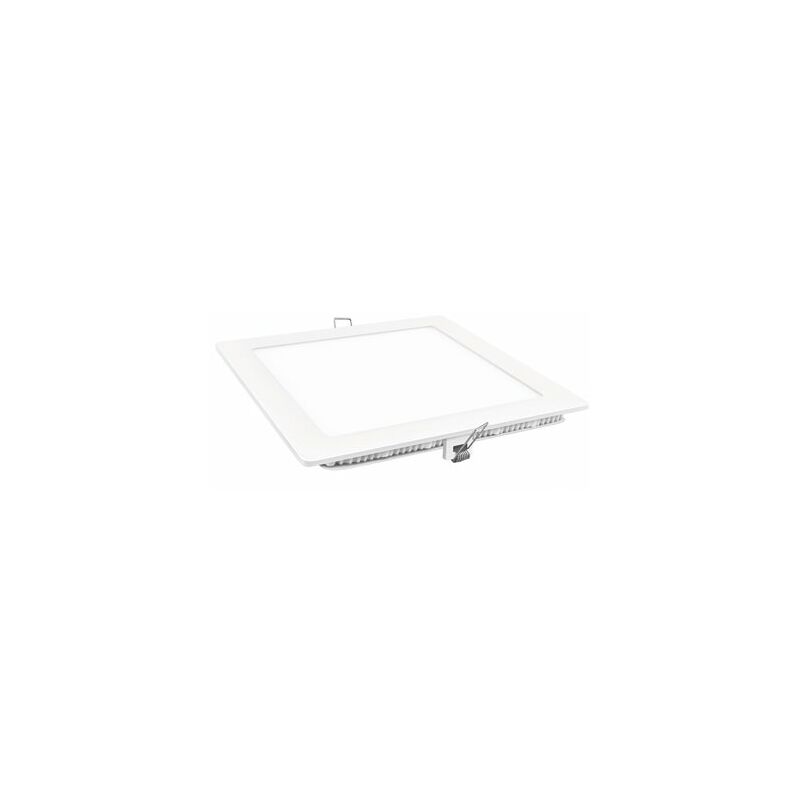 foto del prodotto downlight led quadrato bianco matel da 15w caldo