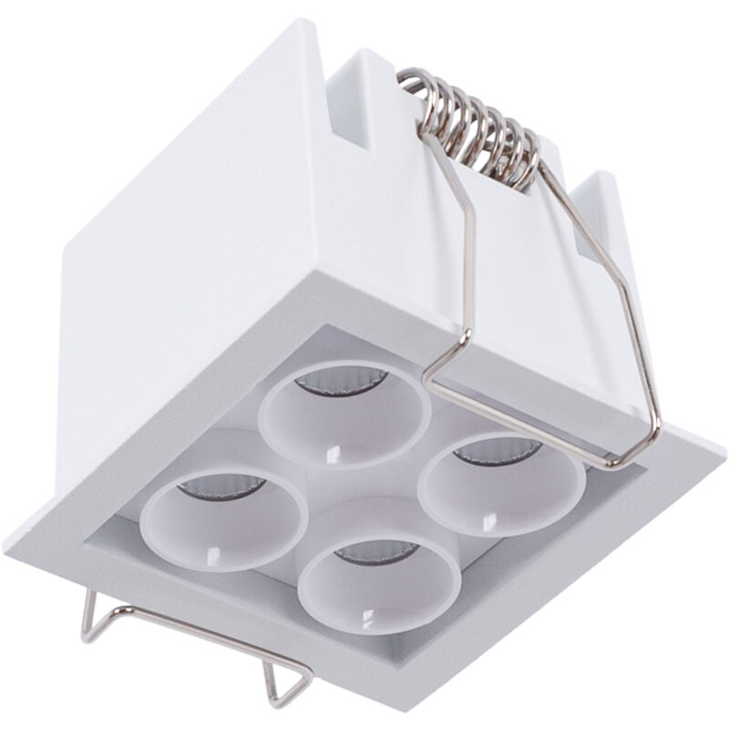 foto del prodotto downlight led quadrato da incasso 8w chip osram ugr18 