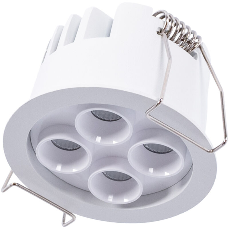 foto del prodotto downlight led rotondo da incasso 8w chip osram ugr18 taglio