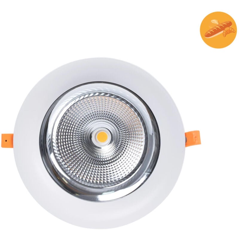 foto del prodotto downlight led speciale per panetteria 40w driver philips 