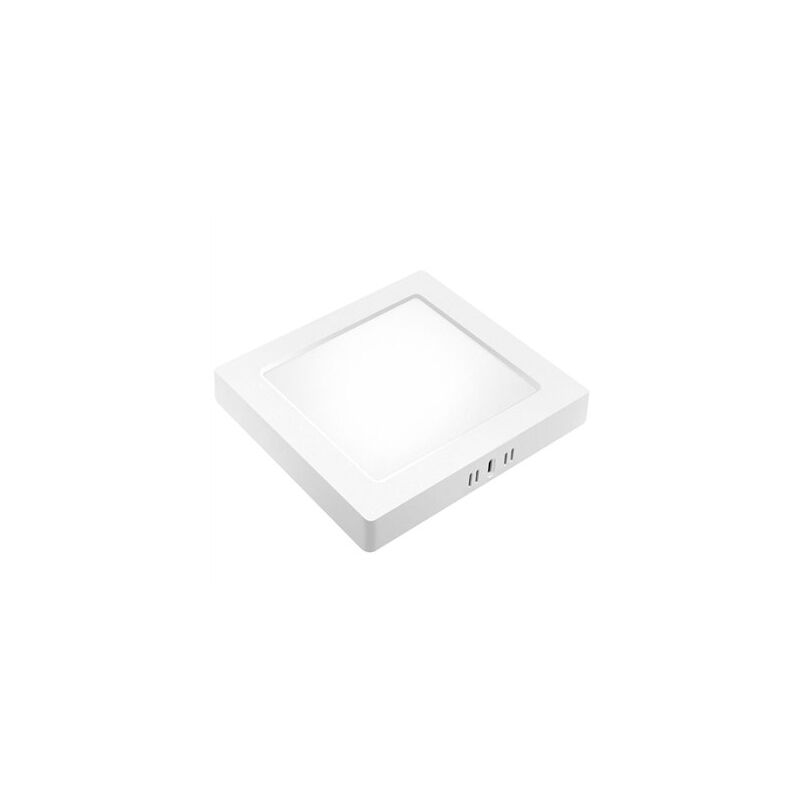 foto del prodotto downlight led superficie quadrata 24w 6500k 2640lm ip20 28,5x28,5cm colore bianco