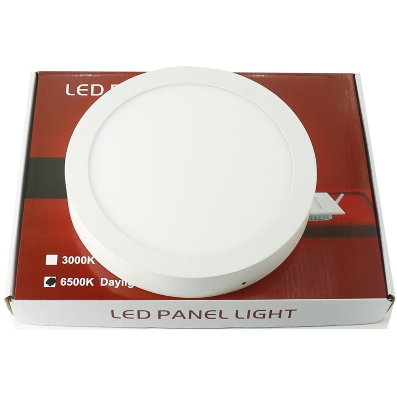 foto del prodotto downlight led surface 12w round white 3000k downlight e blashing led jandei