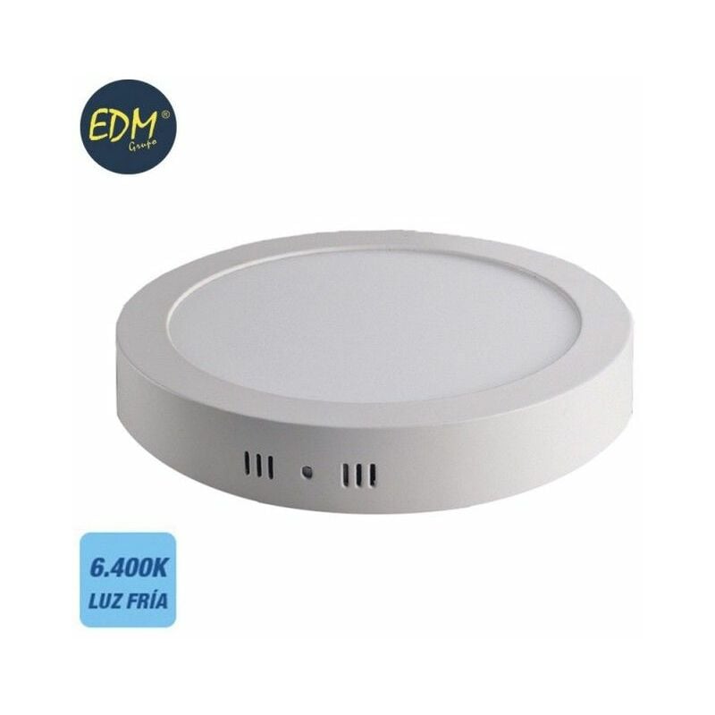 foto del prodotto downlight led surface round 20w 1500lm 6400k bianco 22x3,5cm