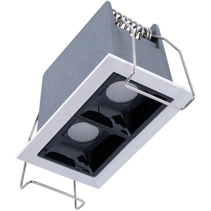 foto del prodotto downlight lineare led da incasso 4w ugr18 cri90 chip osram