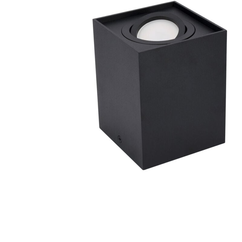 foto del prodotto downlight ortal faretto da incasso nero gu10 50w max 96x96mm ip20