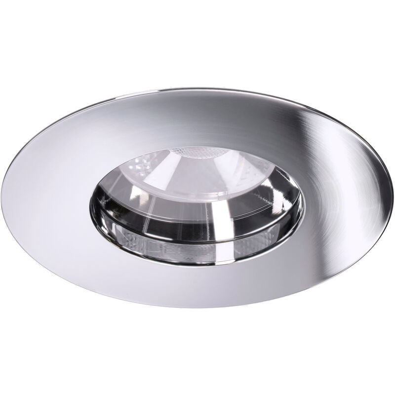 foto del prodotto downlight play ip65 round fixed 6.4w blanco neutro 4000k cri 92 48.5 cromo i, iluminaci n exterior