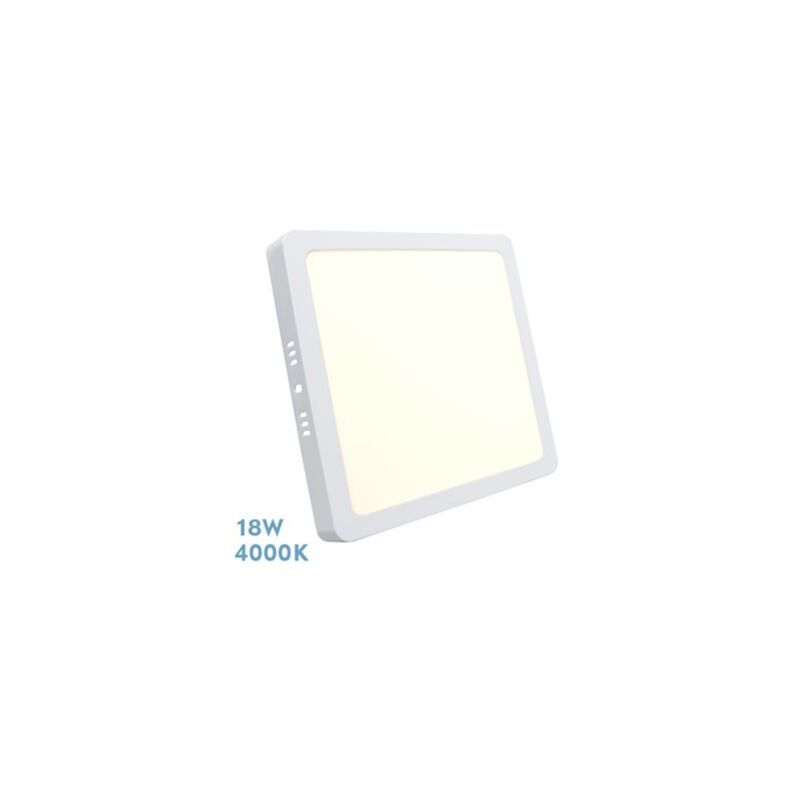 foto del prodotto downlight square surface selenite 18w 4000k white 1620 lm 2,8x22,5x22,5 cm fabrilamp