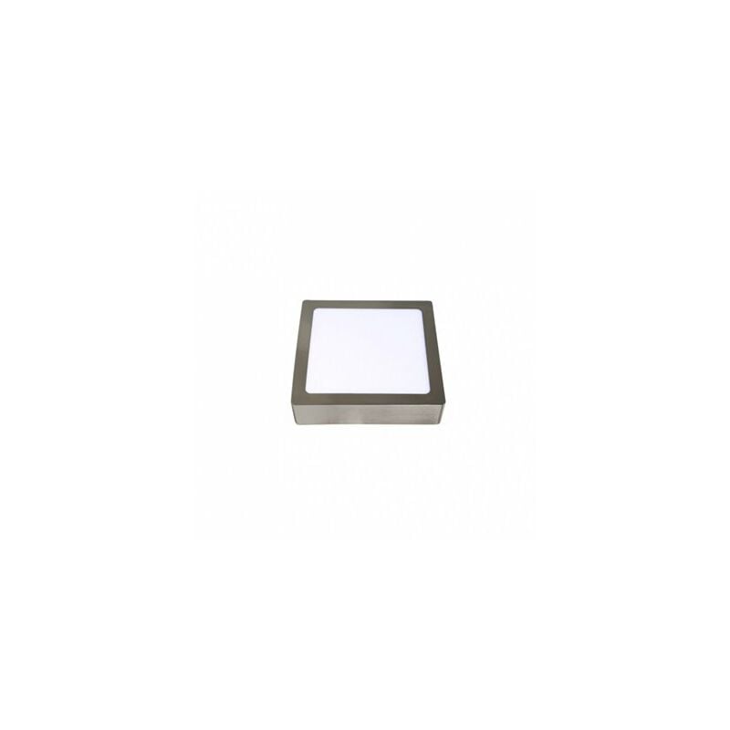 foto del prodotto downlight superf.toba 12w 6500k nichel quadrato 1080lm 3,5x17x17 cm