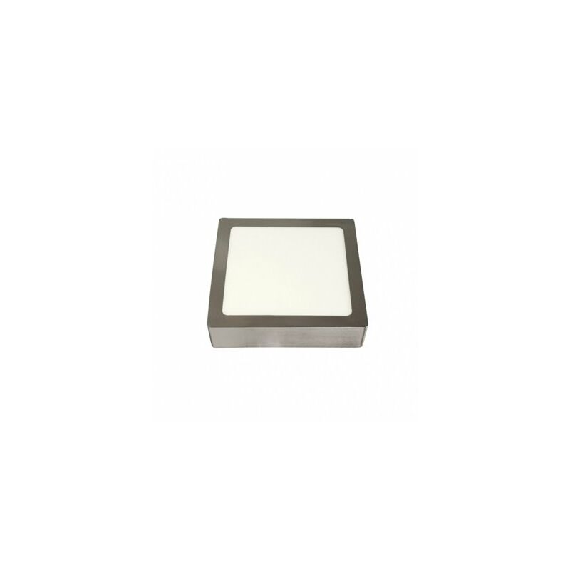 foto del prodotto downlight superf.toba 18w 4000k quadrato nichel 1530lm 3,5x22,5x22,5 cm