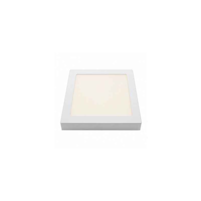 foto del prodotto downlight surface tuff 24w 4000k white square 2040lm 3,5x30x30 cm fabrilamp