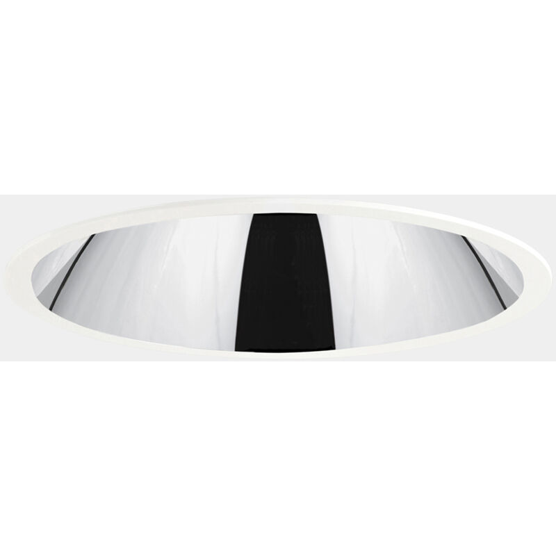 foto del prodotto downlight veo 161mm 12w bianco neutro 4000k cri 82 66.4 on off bianco ip54