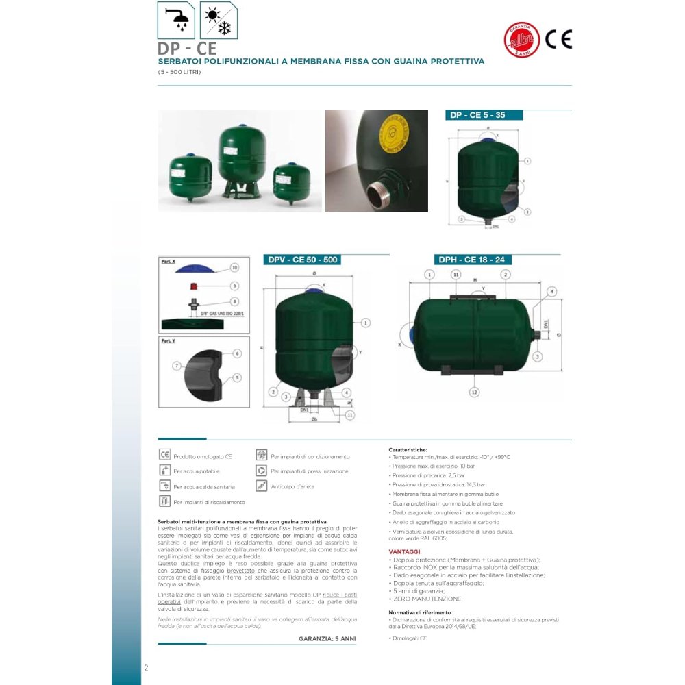 foto del prodotto dp-5 3 4 10 bar elbi a2c2l11 elb i a2c2l11