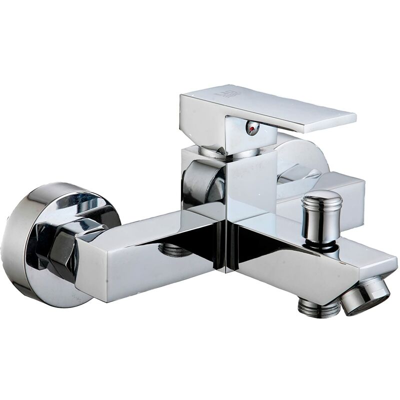 foto del prodotto dp griferia dp bath sar 0004 rubinetto vasca, argento
