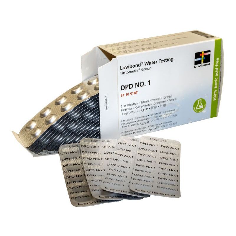 foto del prodotto dpd reattivo 1 scatola per fotometri, 250 voi. lovibond