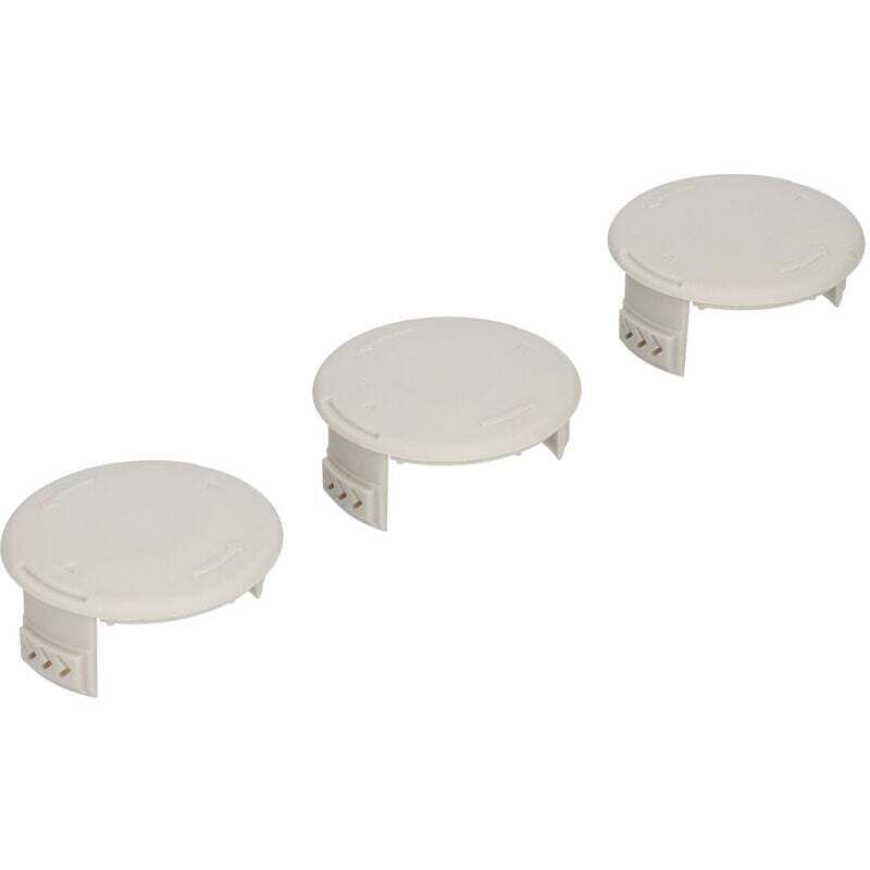 foto del prodotto dpzo 01 02 015 copri bobina di ricambio, tappi per bobina in abs facili da installare 522994001 3 pezzi per decespugliatore ryobi per prato, per