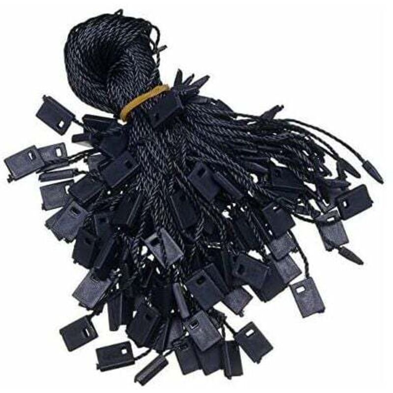foto del prodotto dpzo 1000 pezzi di chiusure in nylon per etichette, abbigliamento, bagagli, gioielli, 18 cm nero 