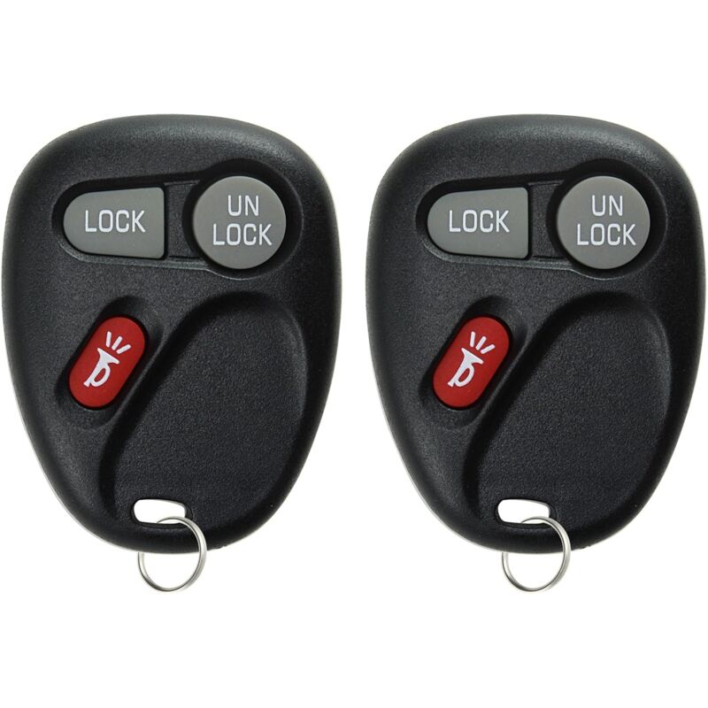 foto del prodotto dpzo 3 pulsanti telecomando chiave per chevrolet gmc chiave auto koblear1xt 2 pezzi 