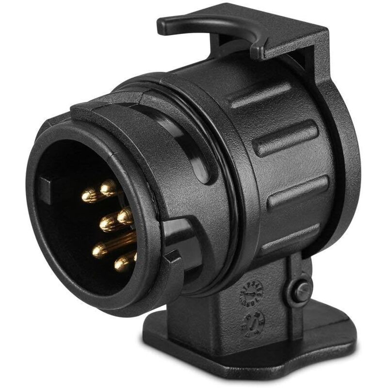 foto del prodotto dpzo adattatore per presa rimorchio 13 7, adattatore per rimorchio da 13 pin a 7 pin per rimorchio auto a 13 pin