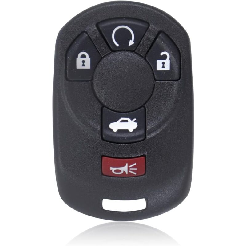 foto del prodotto dpzo adauris smart car key fob keyless entry remote control 3 pulsanti veicoli di ricambio compatibile con chevy corvette cadillac sts 2005 2007