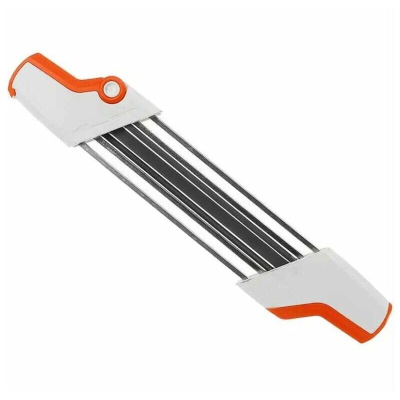foto del prodotto dpzo affilatrice per motosega affilatrice per catena affilatrice per motosega manuale 2 in 1 portalima per catena per motosega da 3 8 d 4,0 mm