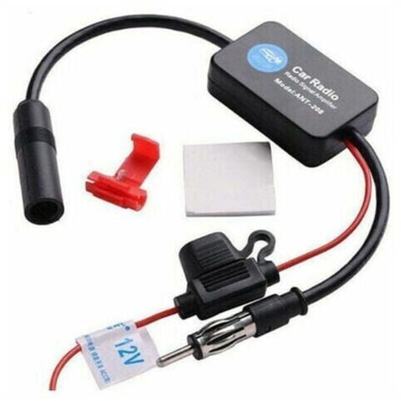 foto del prodotto dpzo - amplificatore di segnale radio per auto stereo booster 12v