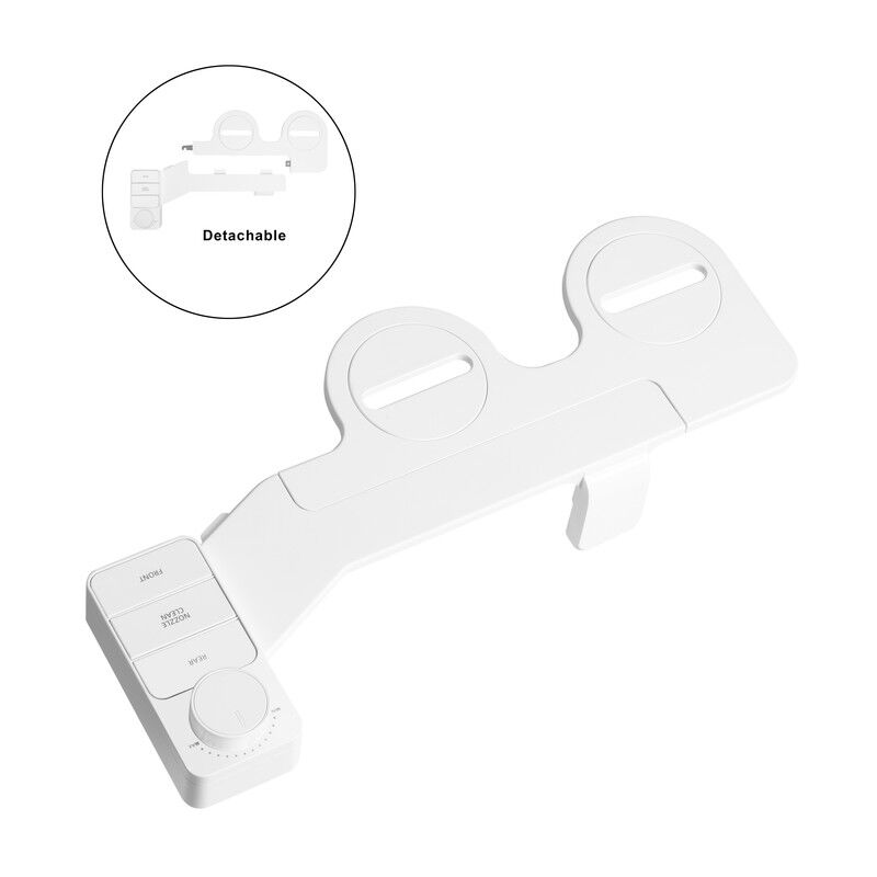 foto del prodotto dpzo bidet non elettrico, bidet wc, attacco bidet a doppio ugello, toilette portatile con 3 modalit di pulizia, adatto anche ad alcuni camper