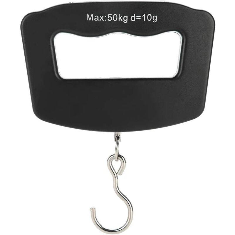 foto del prodotto dpzo bilancia digitale per bagagli 50 kg 10 g, bilancia portatile per bagagli da viaggio, bilancia per valigie, bilancia da pesca, bilancia per