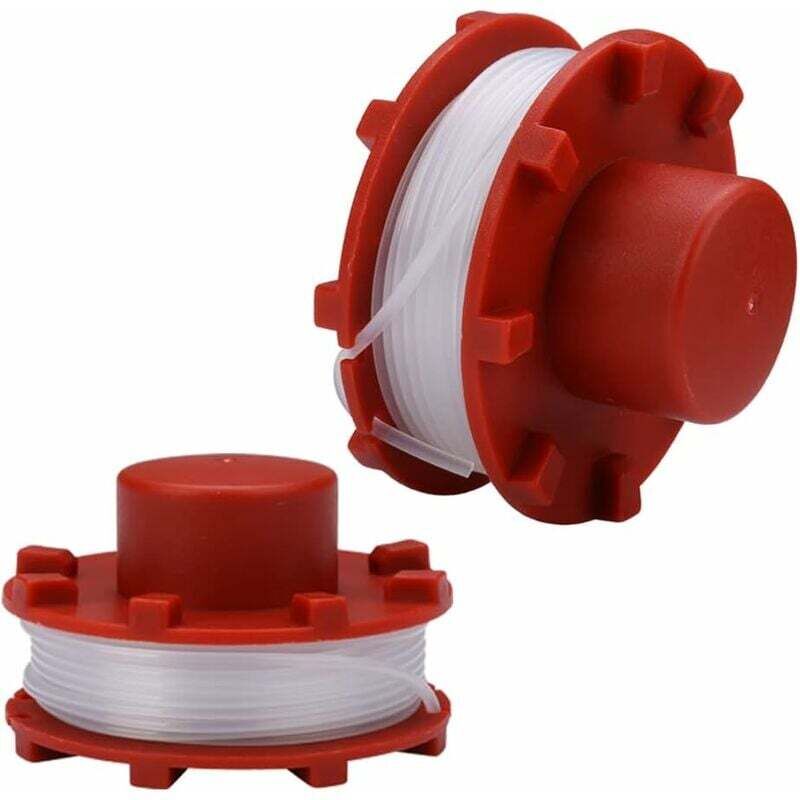 foto del prodotto dpzo bobina di filo per einhell ge ct 36 30 li e solo agillo 36 255 bl agillo 18 200 3405096 ricambi per decespugliatore 2 pezzi 