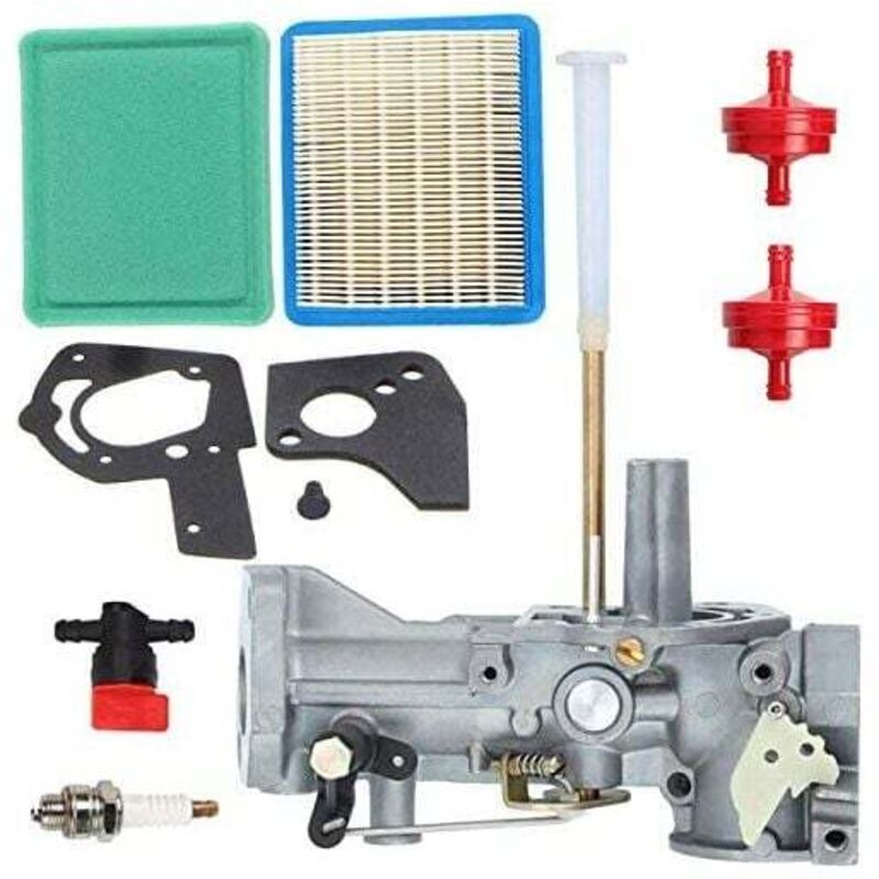 foto del prodotto dpzo carburatore di ricambio per motori briggs stratton, codice 498298, 692784, 495951, 492611, 495426, 490533, adatto per motori da 5 cv.