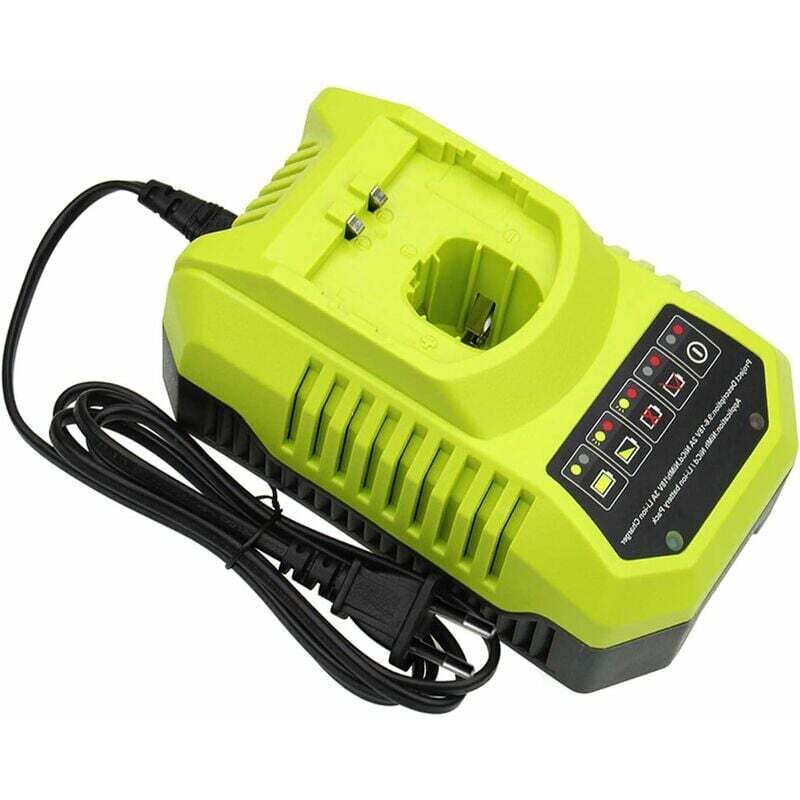 foto del prodotto dpzo caricabatteria di ricambio bcl14181h per ryobi 18v 9,6v 12v 14,4v 18v ni cd ni mh e li ion caricabatterie per batteria one p100 p102 p103