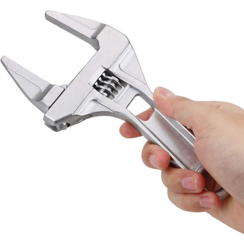 foto del prodotto dpzo chiave regolabile, chiave a forchetta da 6 68 mm, chiave per bagno, utensili manuali in alluminio