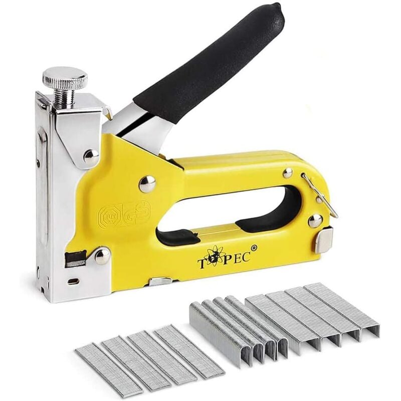 foto del prodotto dpzo chiodatrice manuale 3 in 1 con 600 punti per tappezzeria e materiali decorativi